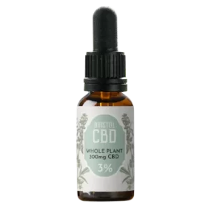 3% ORGANIC CBD oil 300mg 10ml dropper bottle