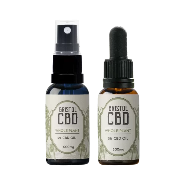 5 % Whole plant CBD oil 10ml/20ml